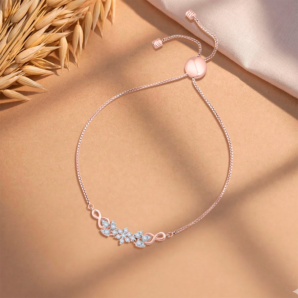 Classic Cluster Diamond Bracelet