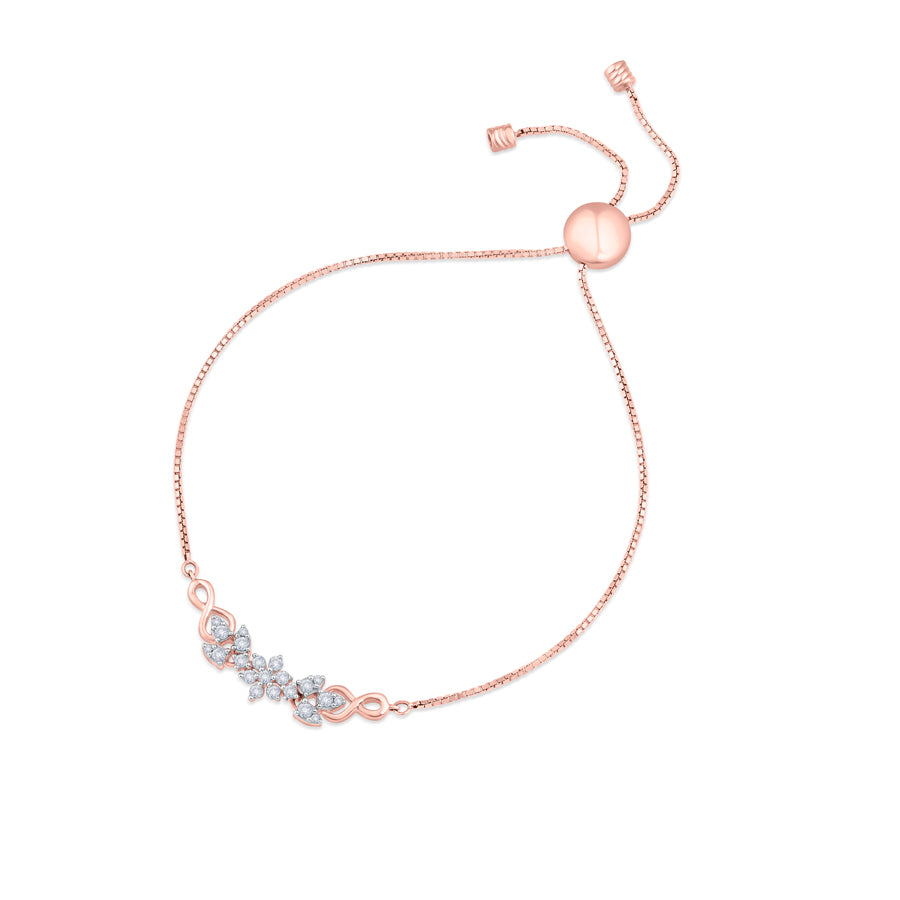 Classic Cluster Diamond Bracelet