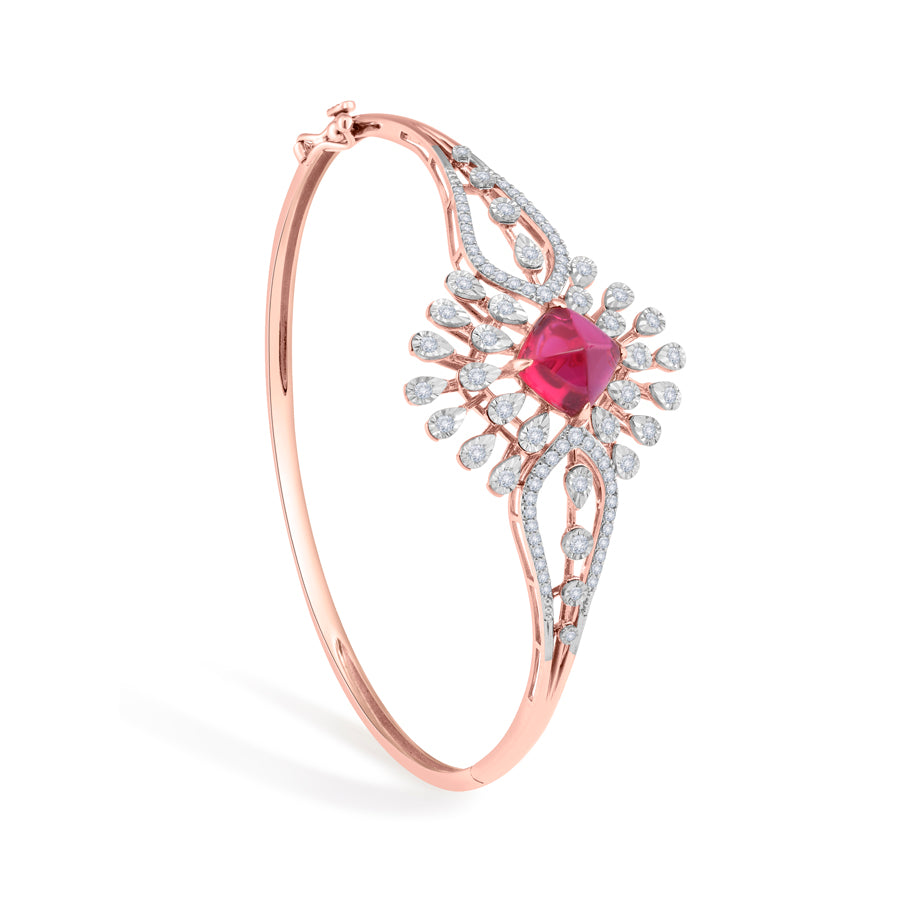 Royal Rubi Diamond Bracelet