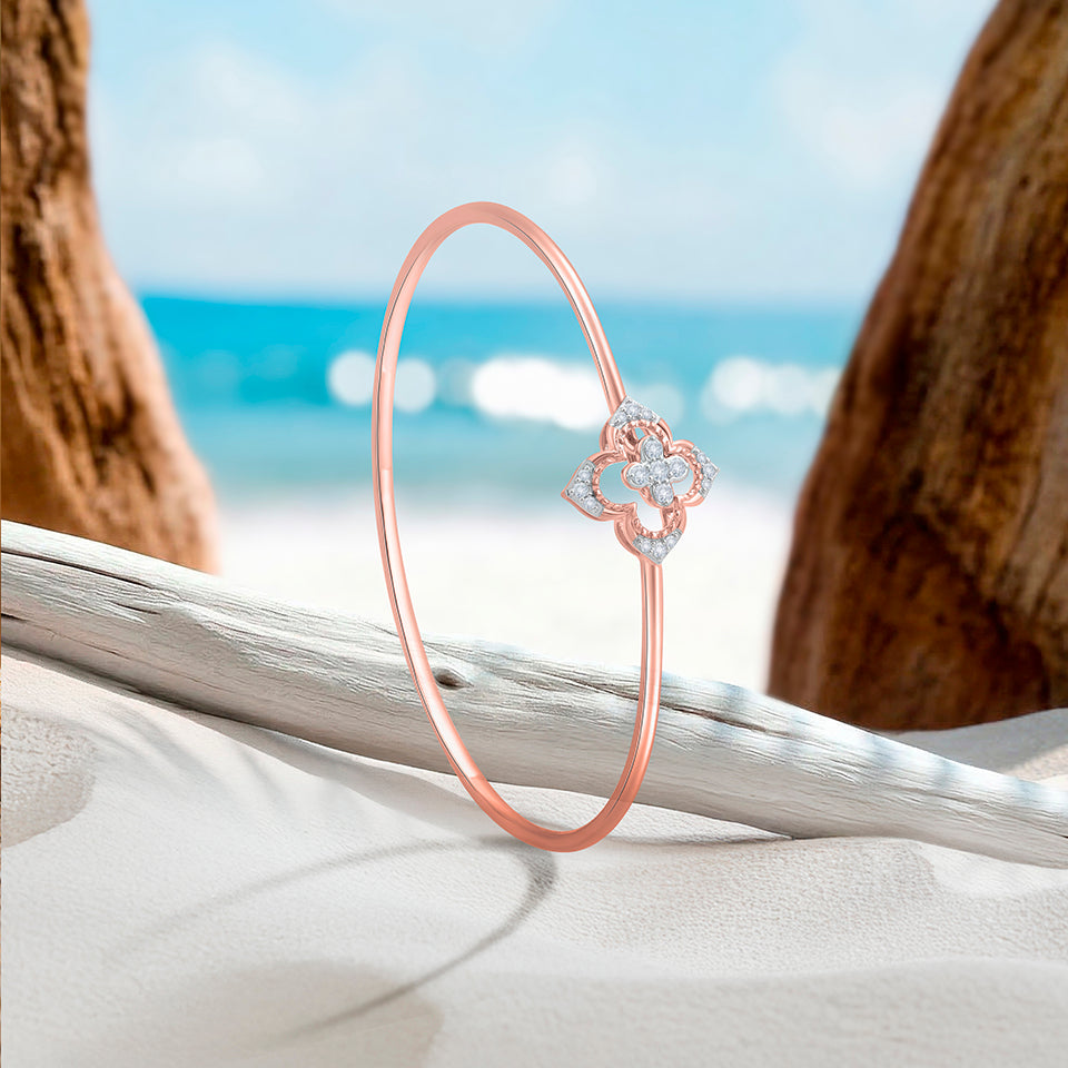 Quadraple Shine Diamond Bracelet
