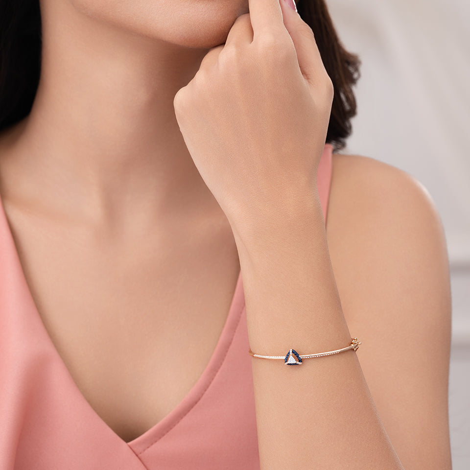 Modern Mosaic Diamond Bracelet