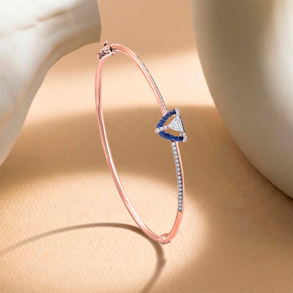 Modern Mosaic Diamond Bracelet