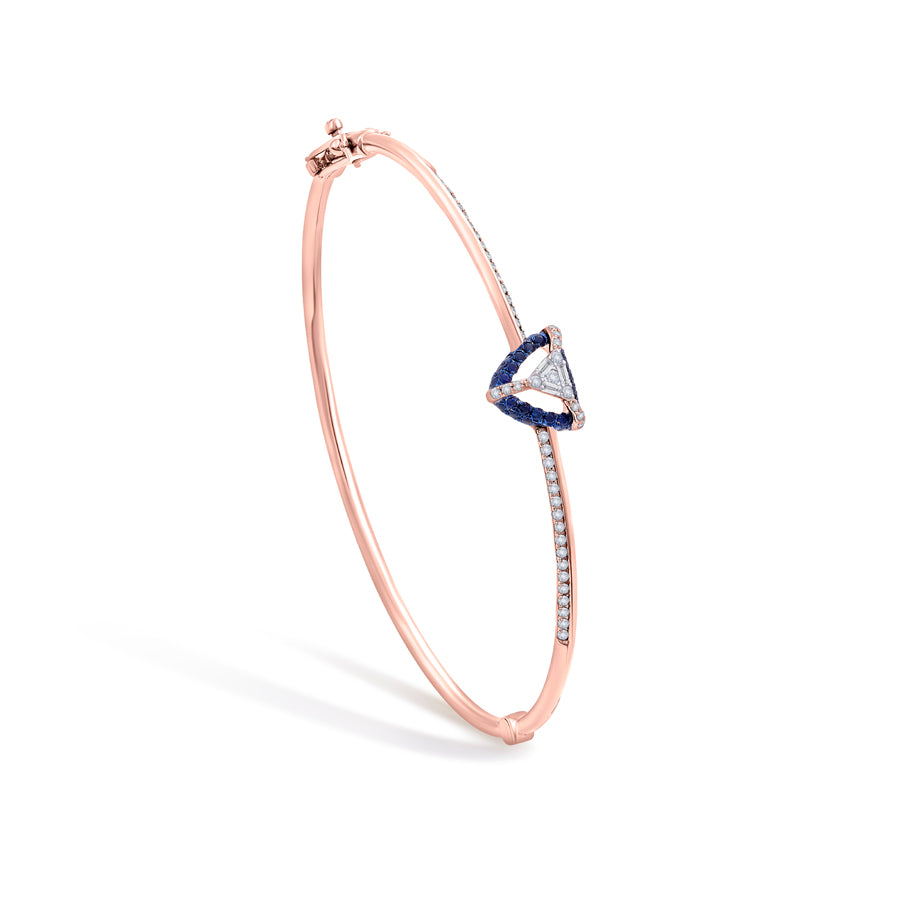 Modern Mosaic Diamond Bracelet