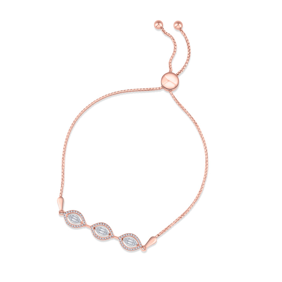 Classic Trio Diamond Bracelet