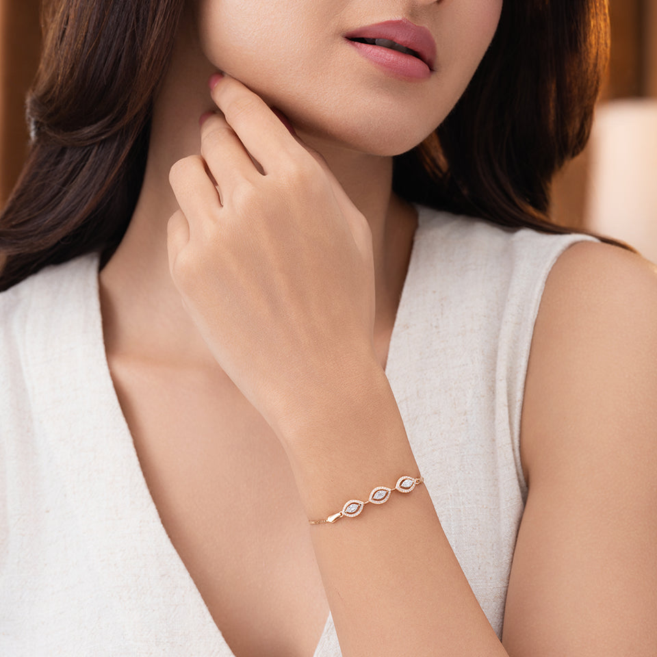 Classic Trio Diamond Bracelet