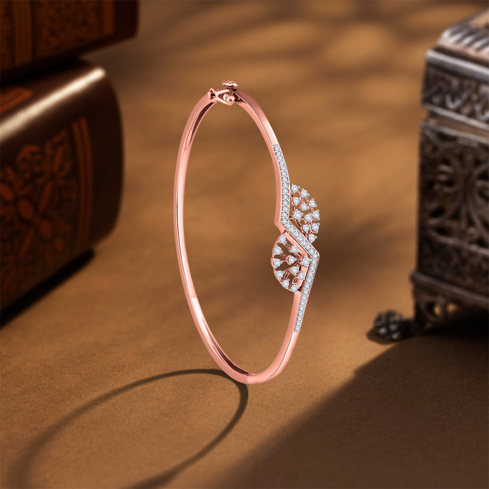 Modern Monarch Diamond Bracelet