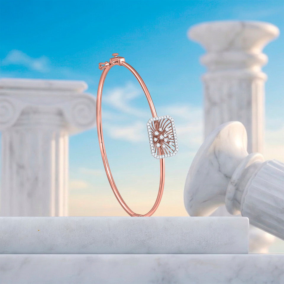 Solar Core Diamond Bracelet