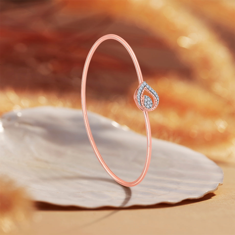Radiant Tear Diamond Bracelet