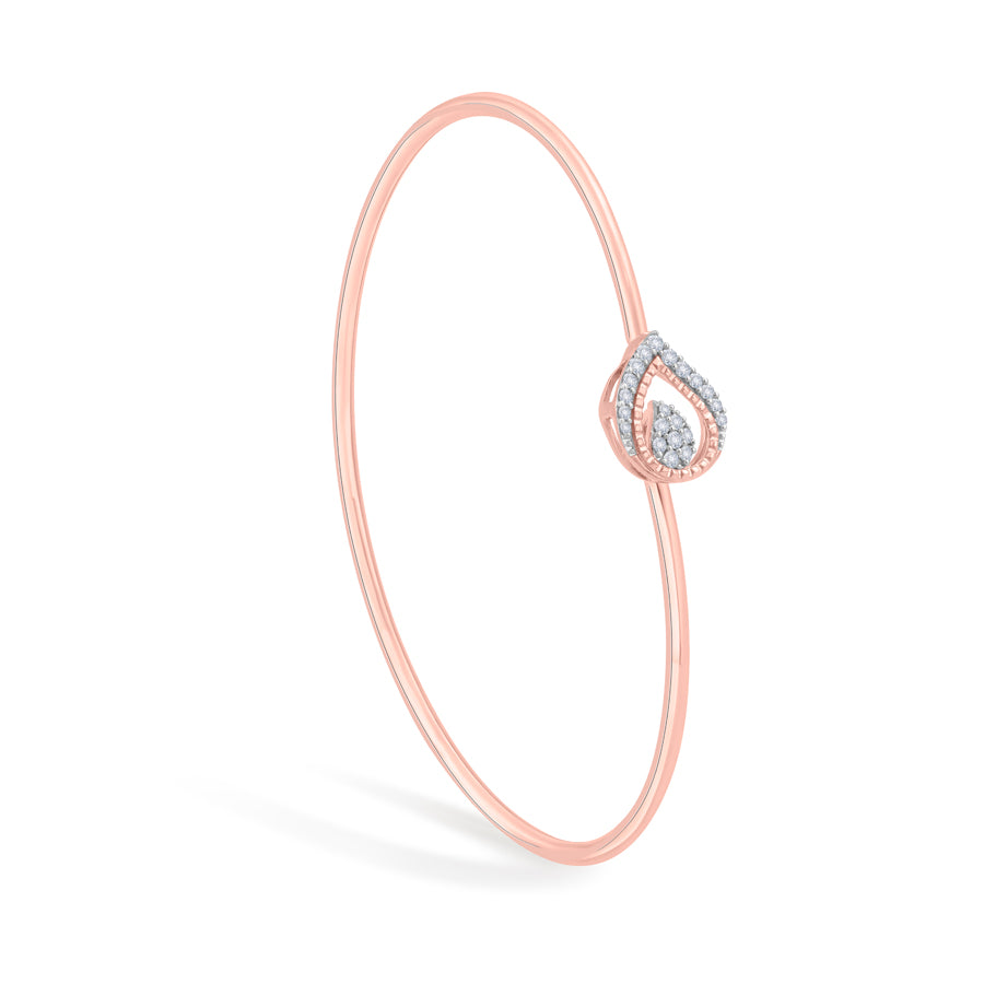 Radiant Tear Diamond Bracelet