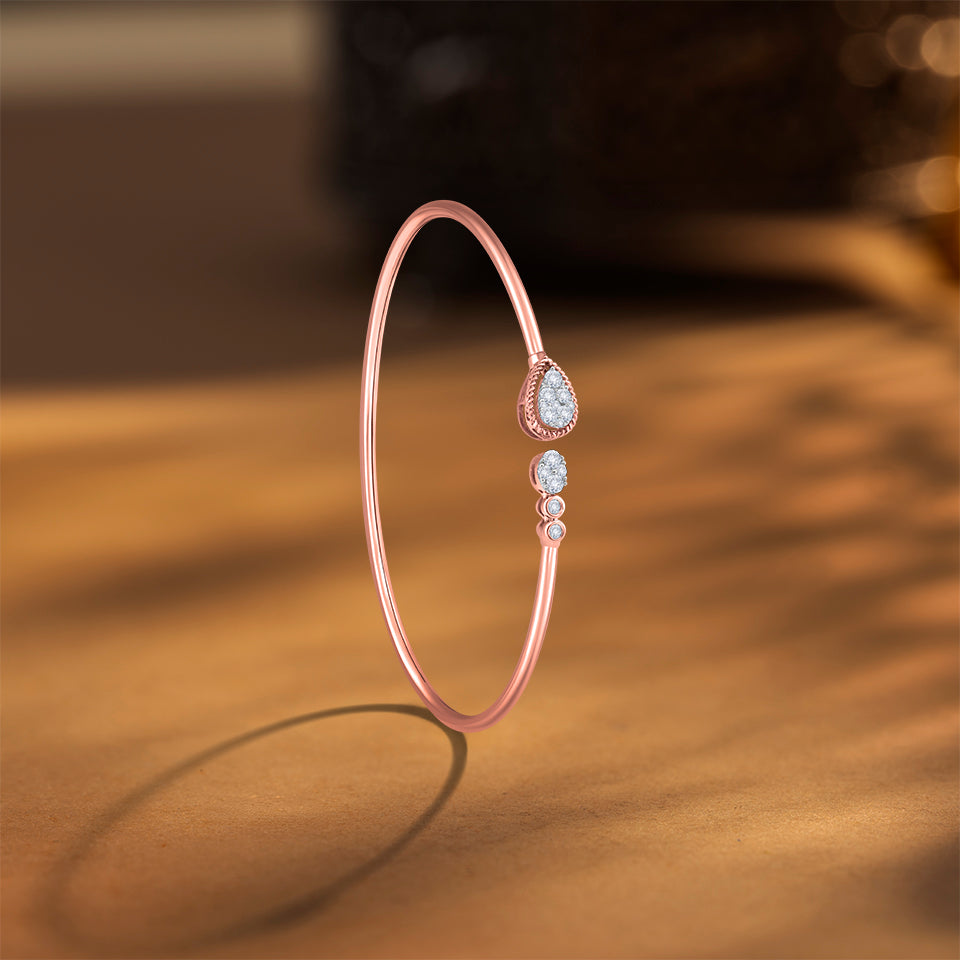 Drops Of Glaze Diamond Bracelet