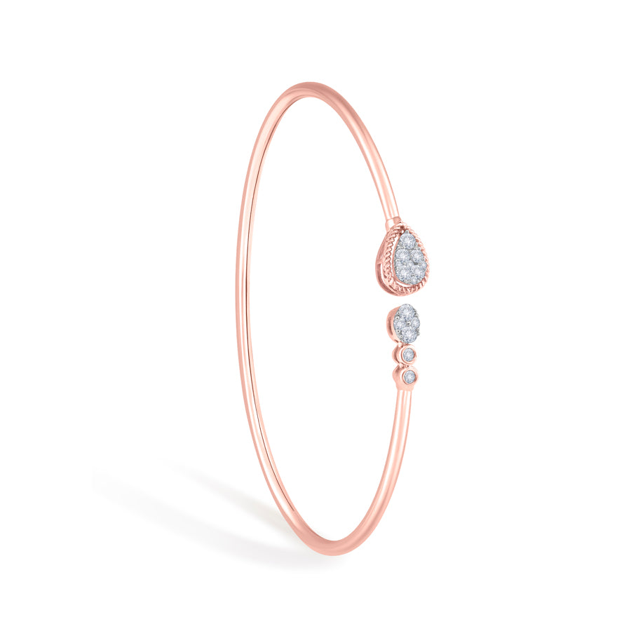 Drops Of Glaze Diamond Bracelet