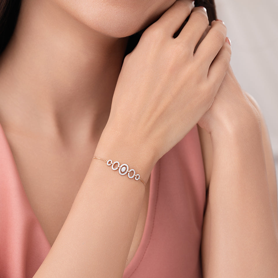 Shining Symphony Diamond Bracelet