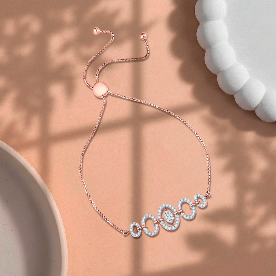 Shining Symphony Diamond Bracelet