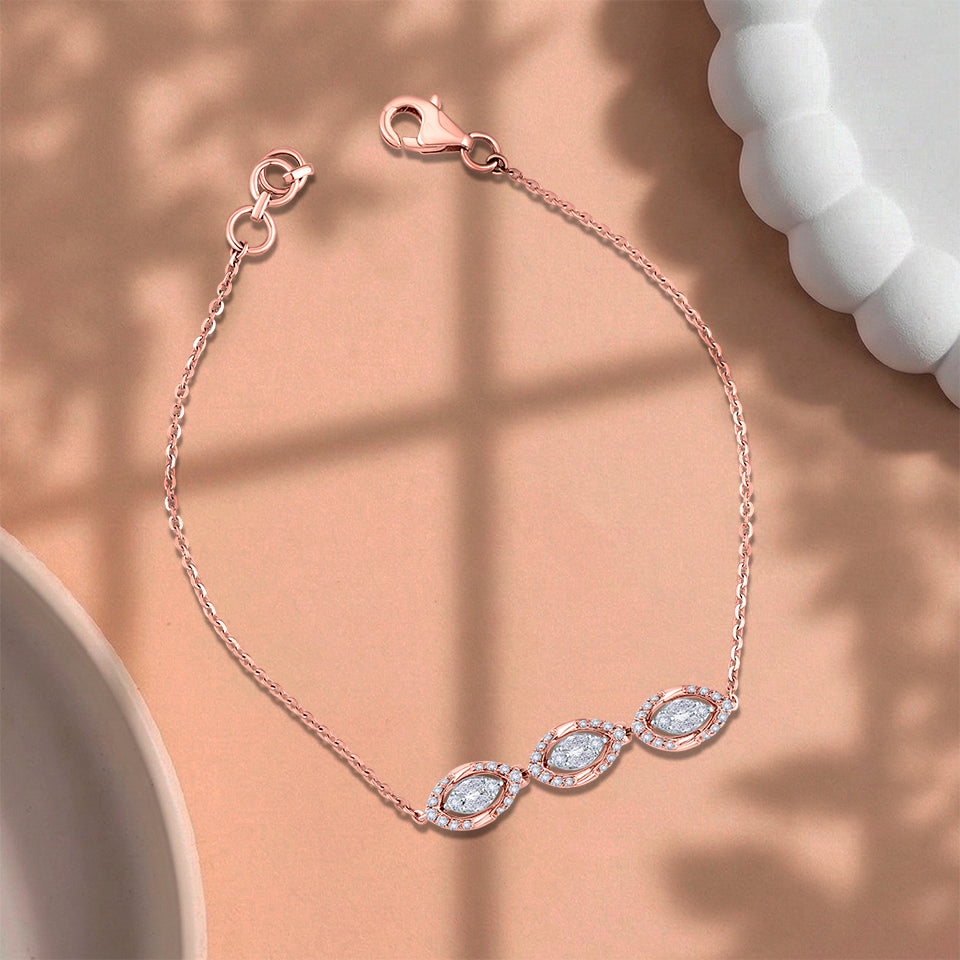 Steller Trio Diamond Bracelet