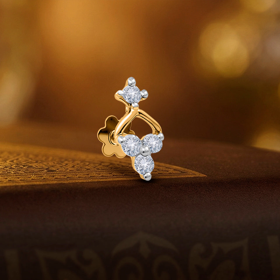 Steller Constallation Diamond Nosepin