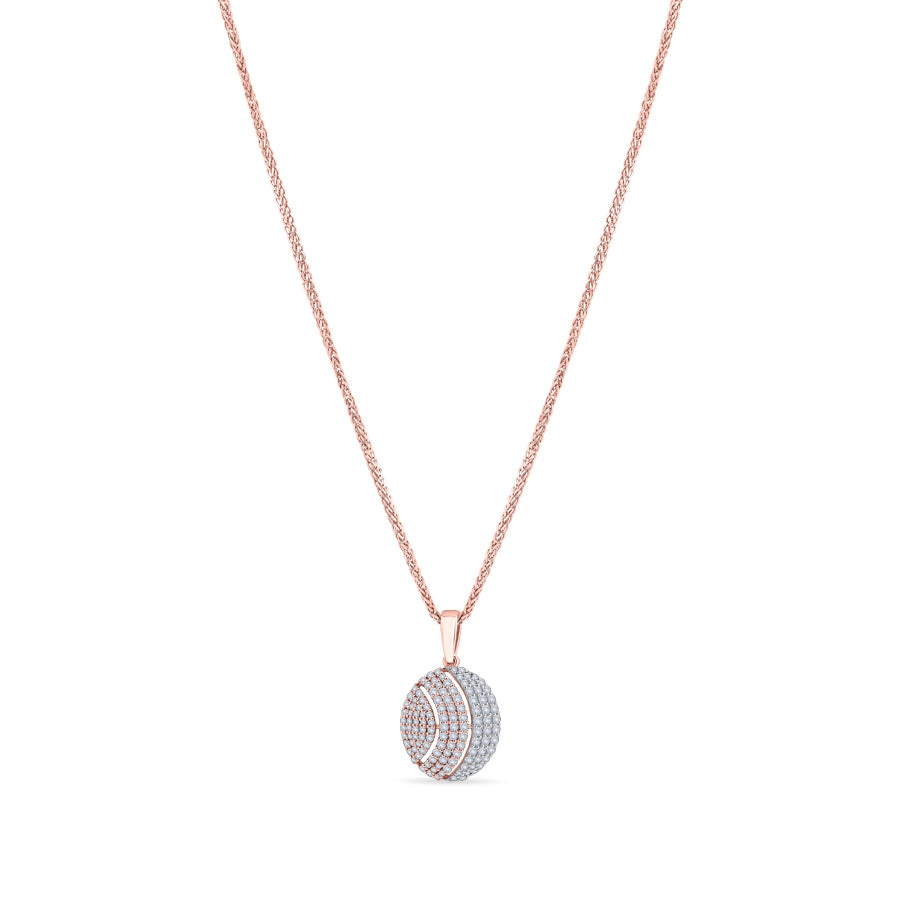 Shiny Sphere Diamond Pendant