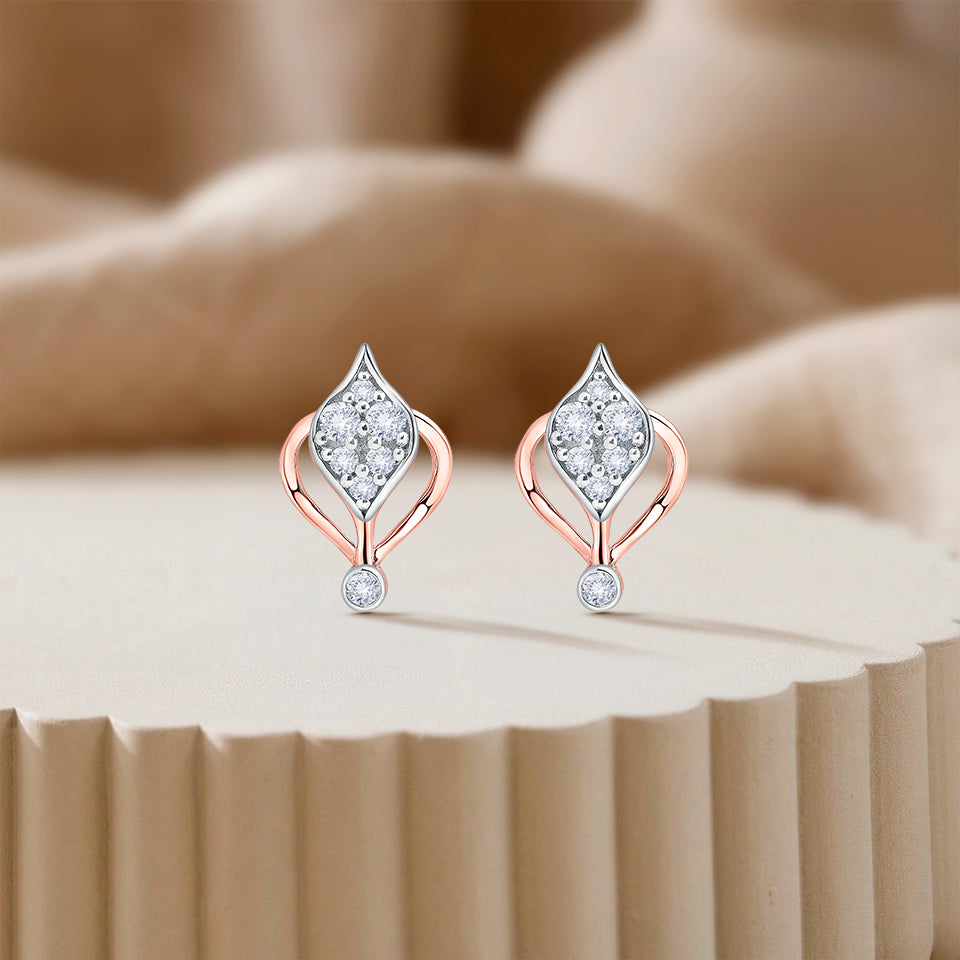 Autumn Frost Diamond Earrings