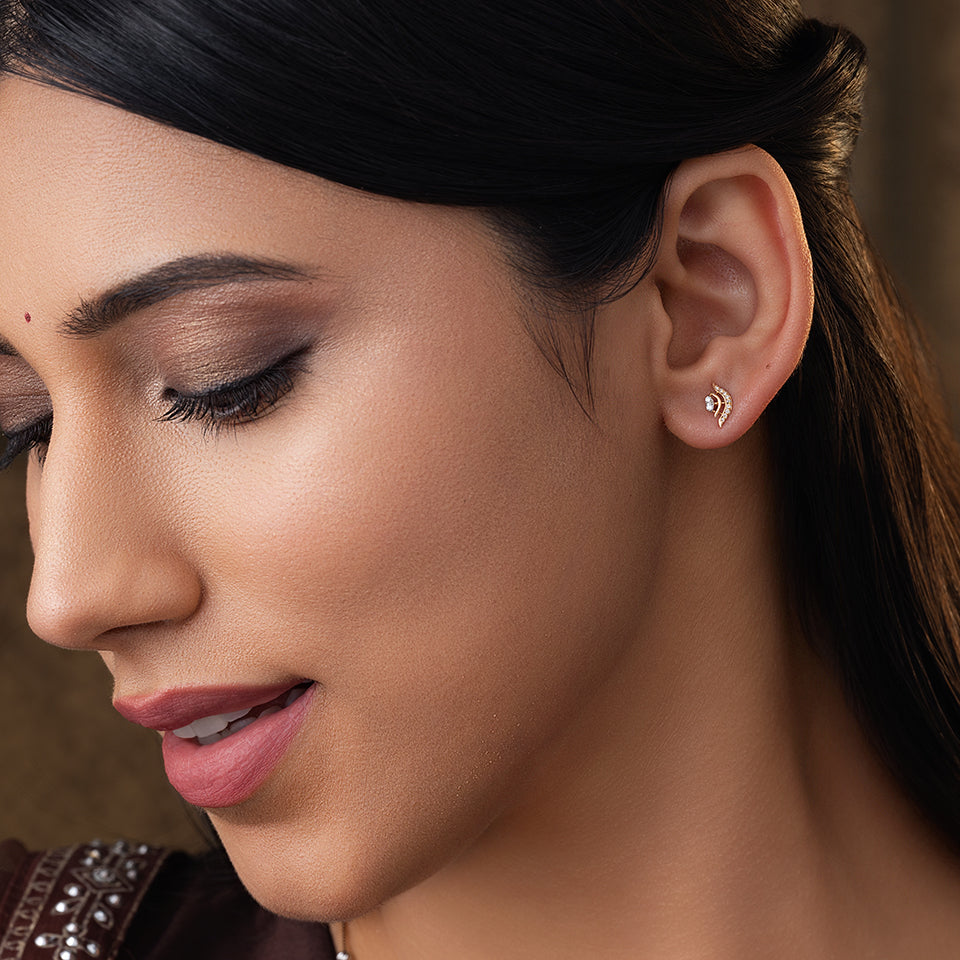 Majestic Flare Diamond Earring