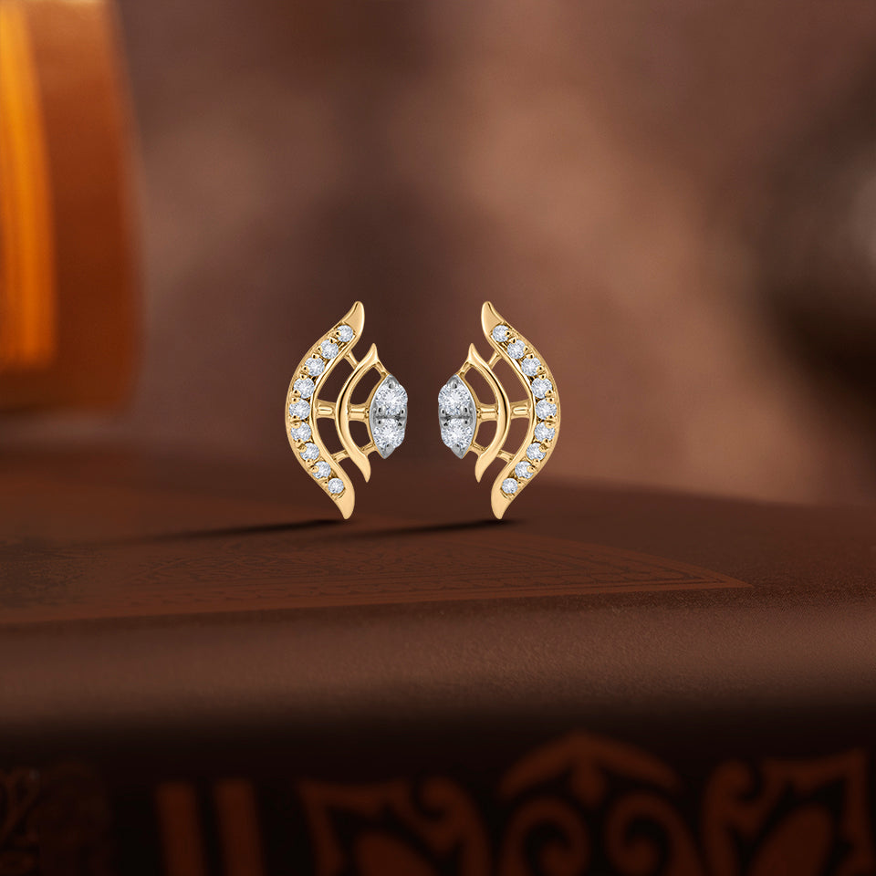 Majestic Flare Diamond Earring