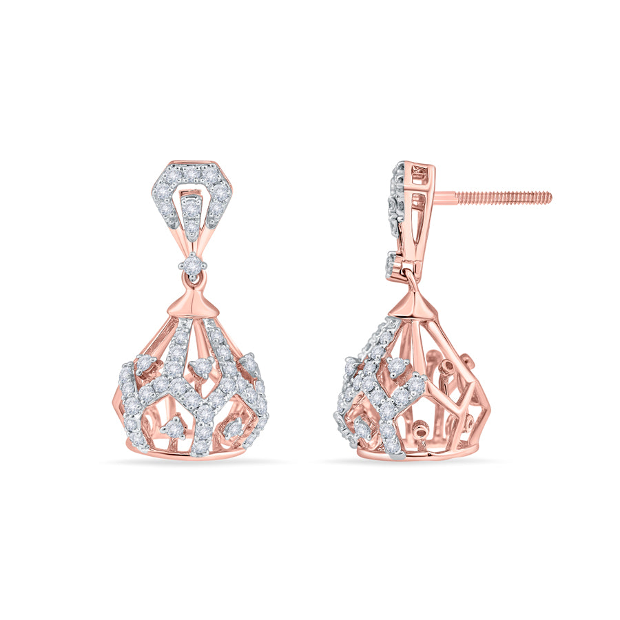 Classic Elegance Diamond Earrigs