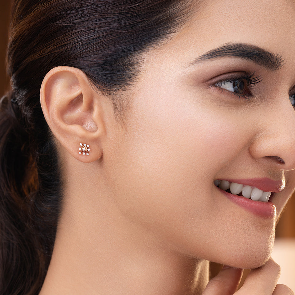 Radiant Nova Diamond Earrings
