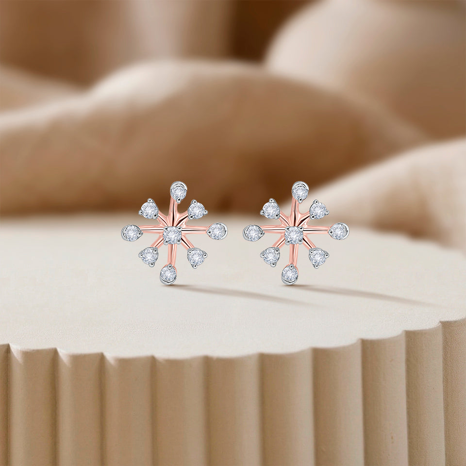 Radiant Nova Diamond Earrings