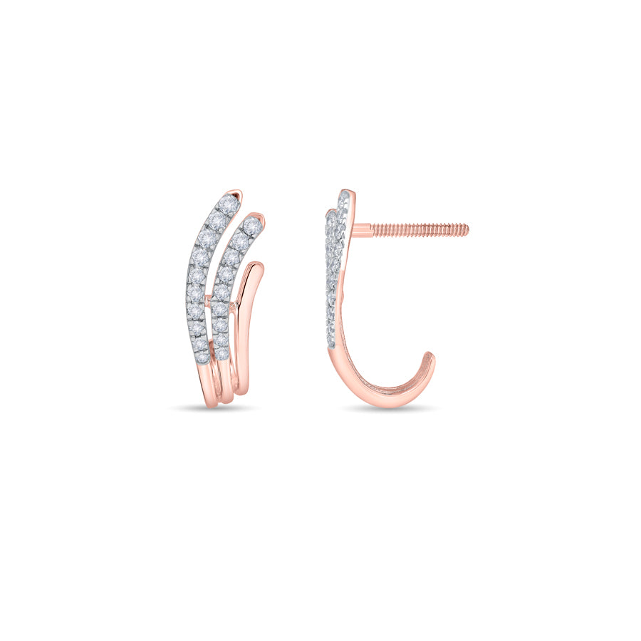 Eternal Arcs Diamond Earrings