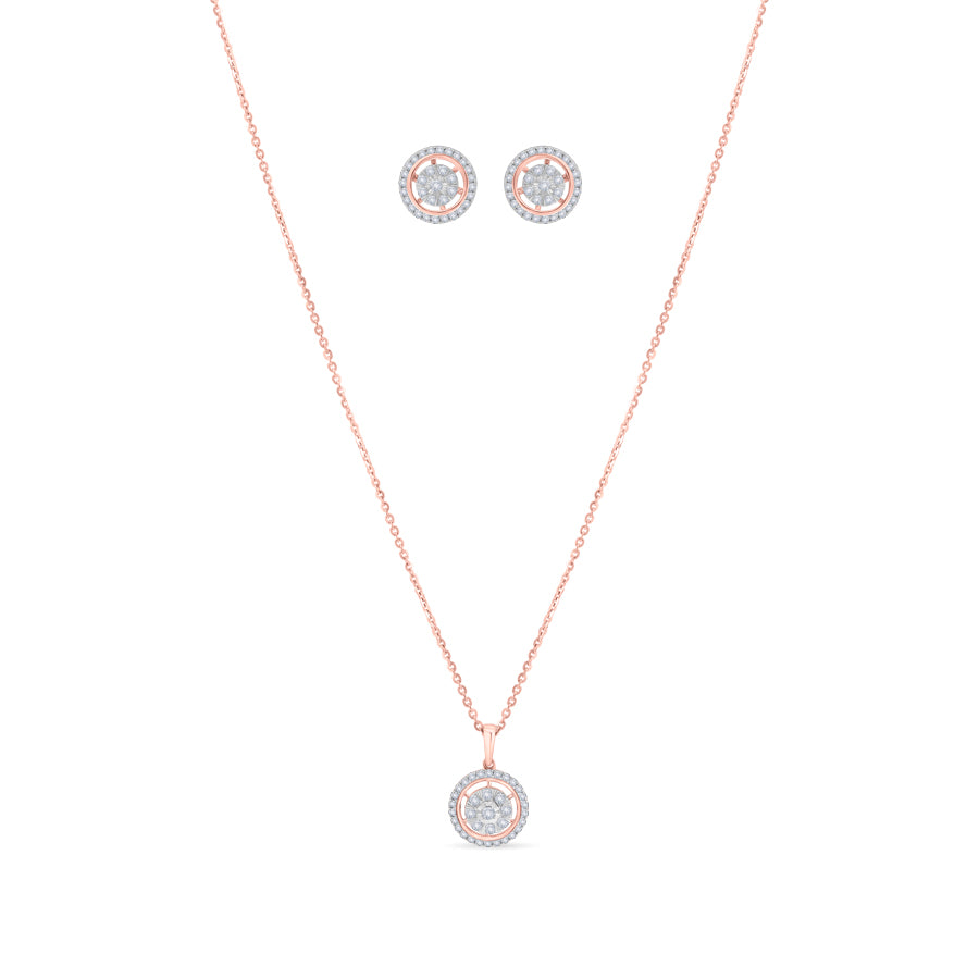 Enchanted Core Diamond Necklace Set