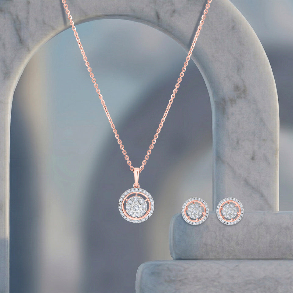 Enchanted Core Diamond Necklace Set
