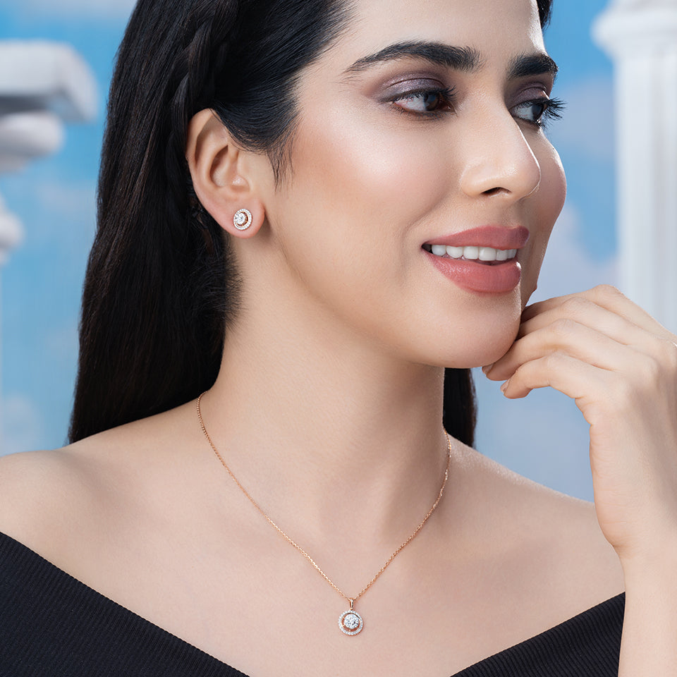 Enchanted Core Diamond Necklace Set