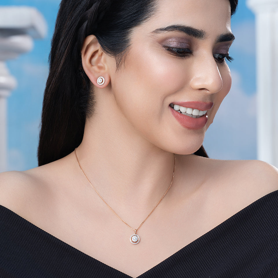 Enchanted Core Diamond Necklace Set