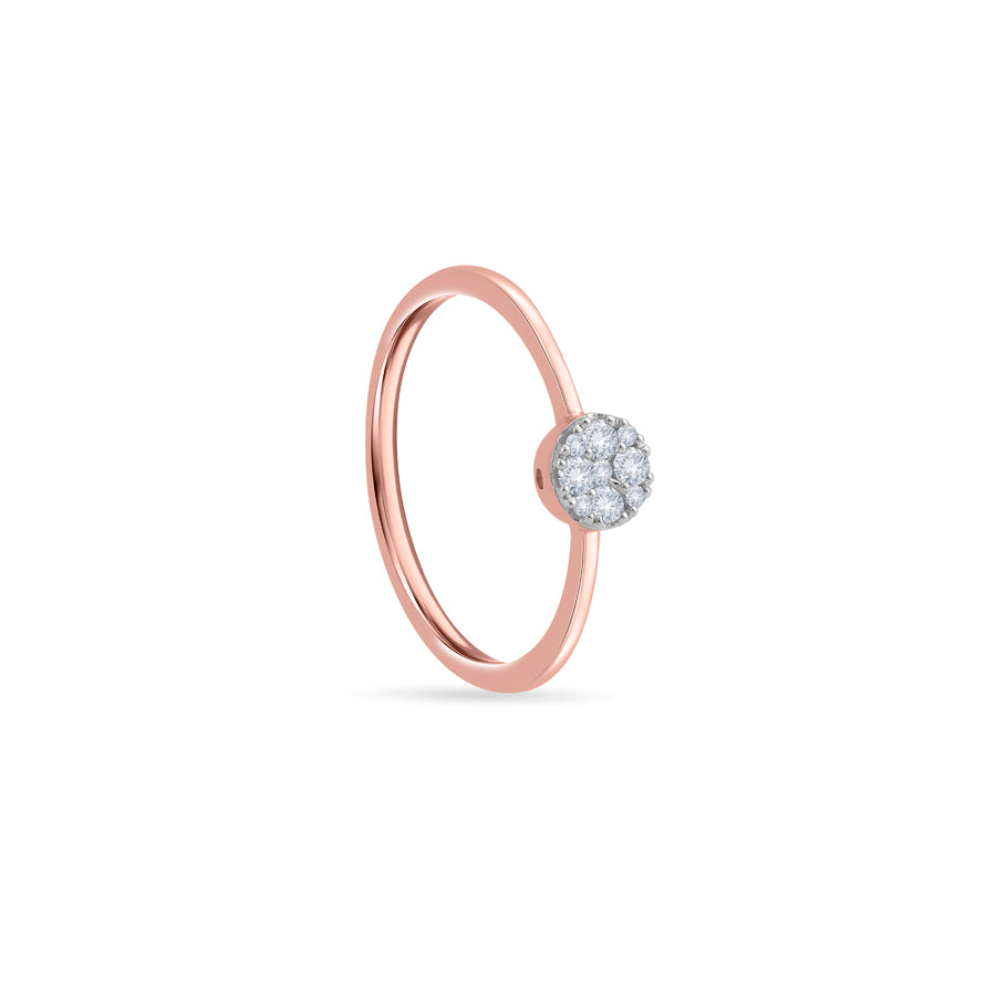 Morning Star Diamond Finger Ring