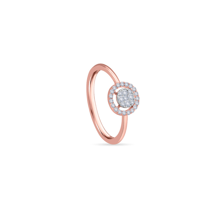 Celestial Sphere Diamond Finger Ring