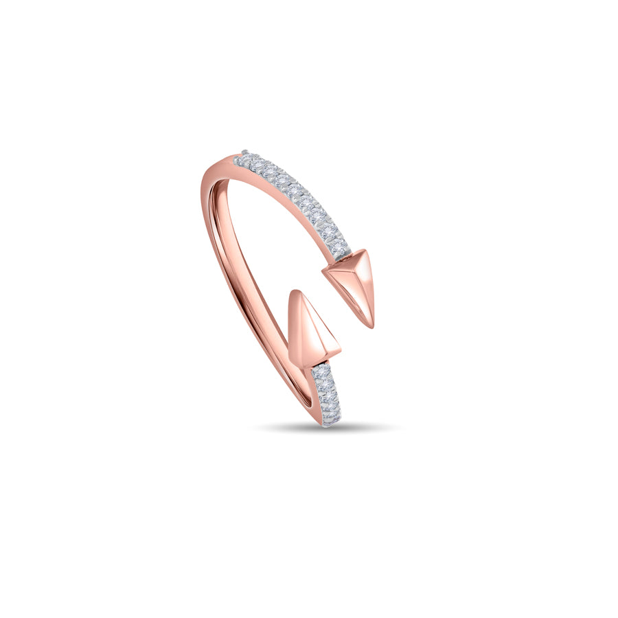Urban Edge Diamond Finger Ring