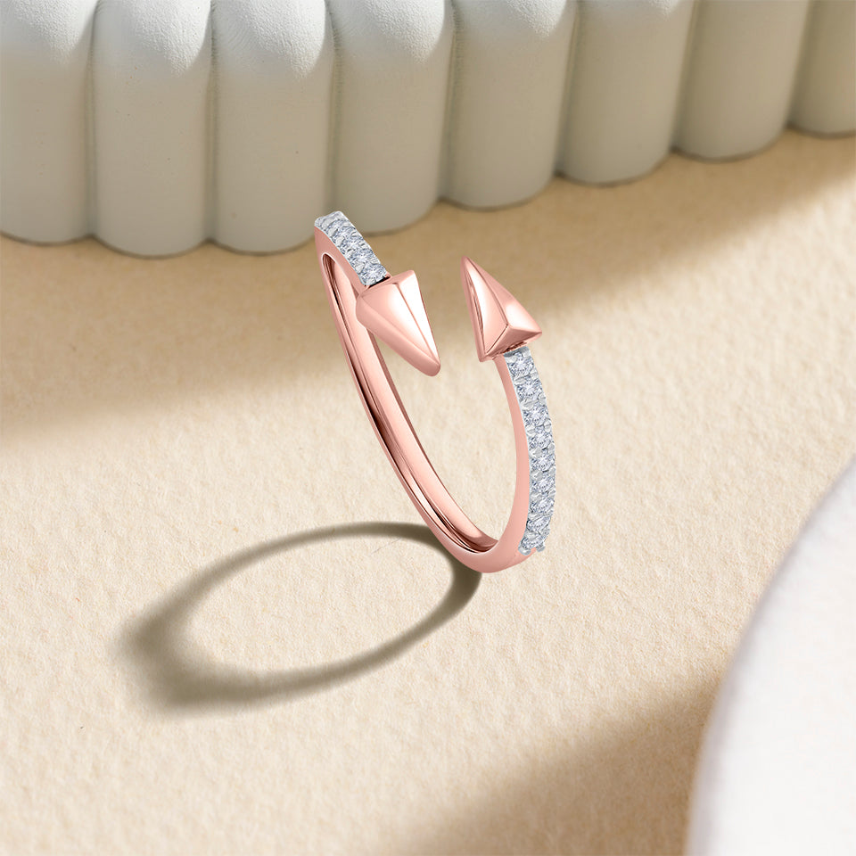 Urban Edge Diamond Finger Ring