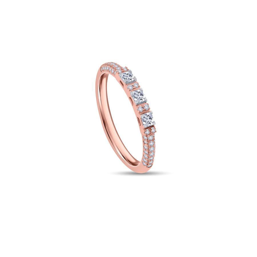 Princess Pride Diamond Finger Ring