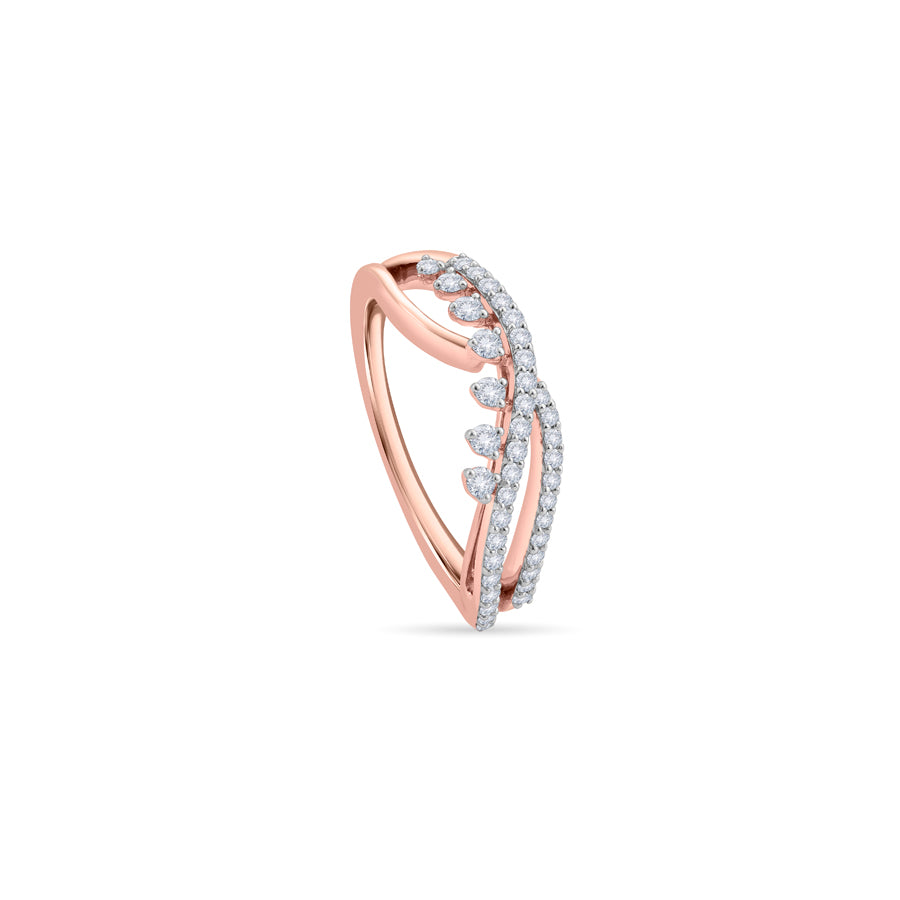 Morning Dew Diamond Finger Ring
