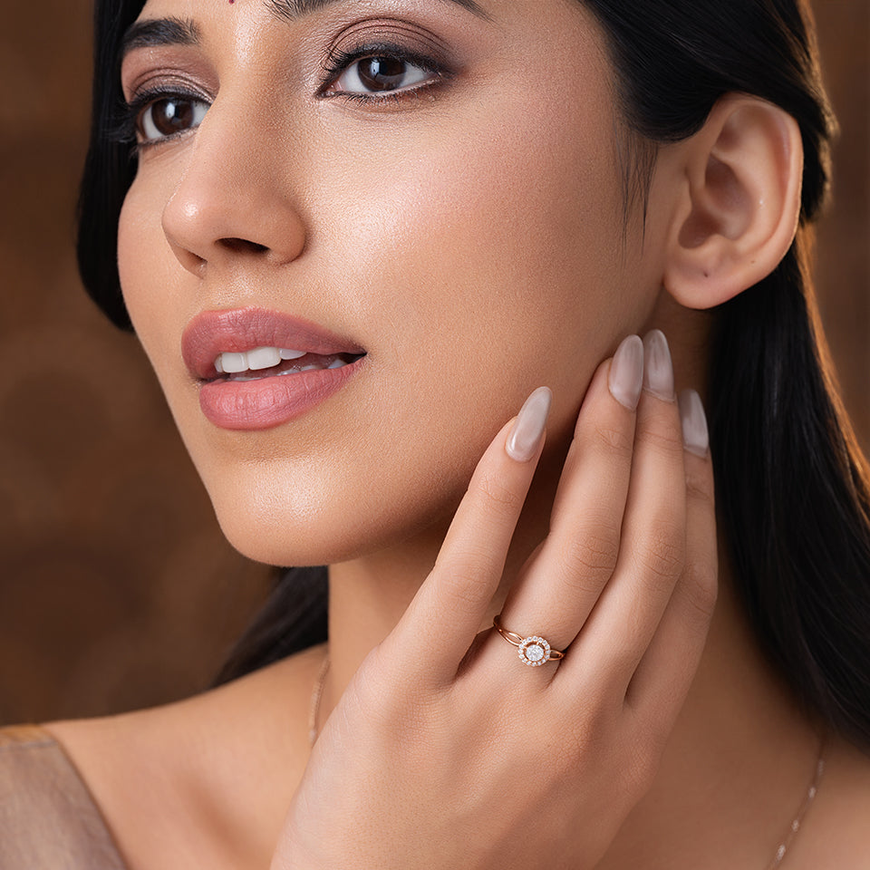 Eternal Orbit Diamond Finger Ring