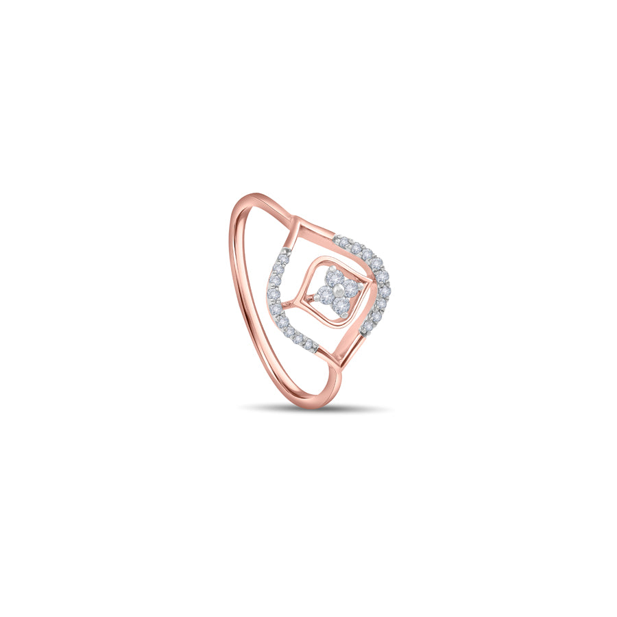 Sacred Core Diamond Finger Ring