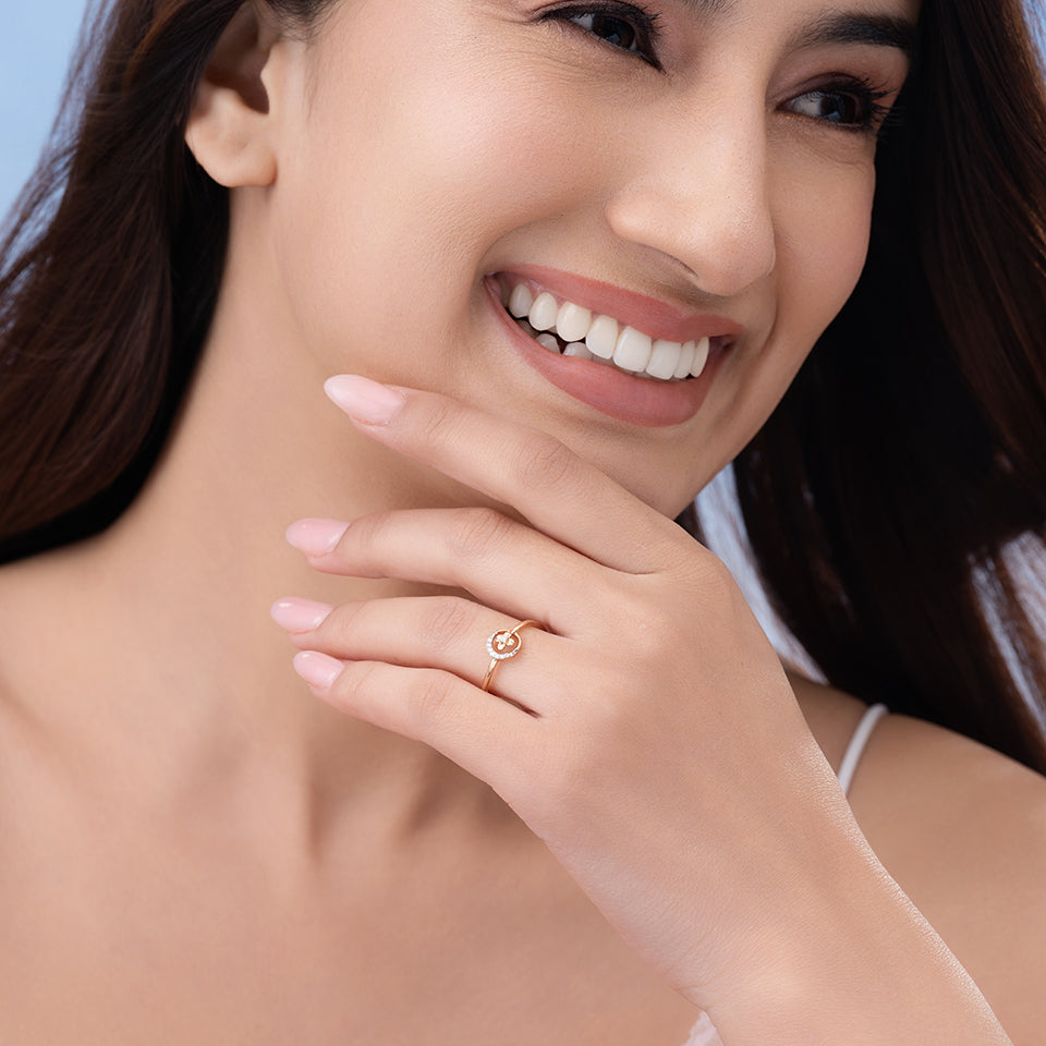 Spring Promise Diamond Finger Ring