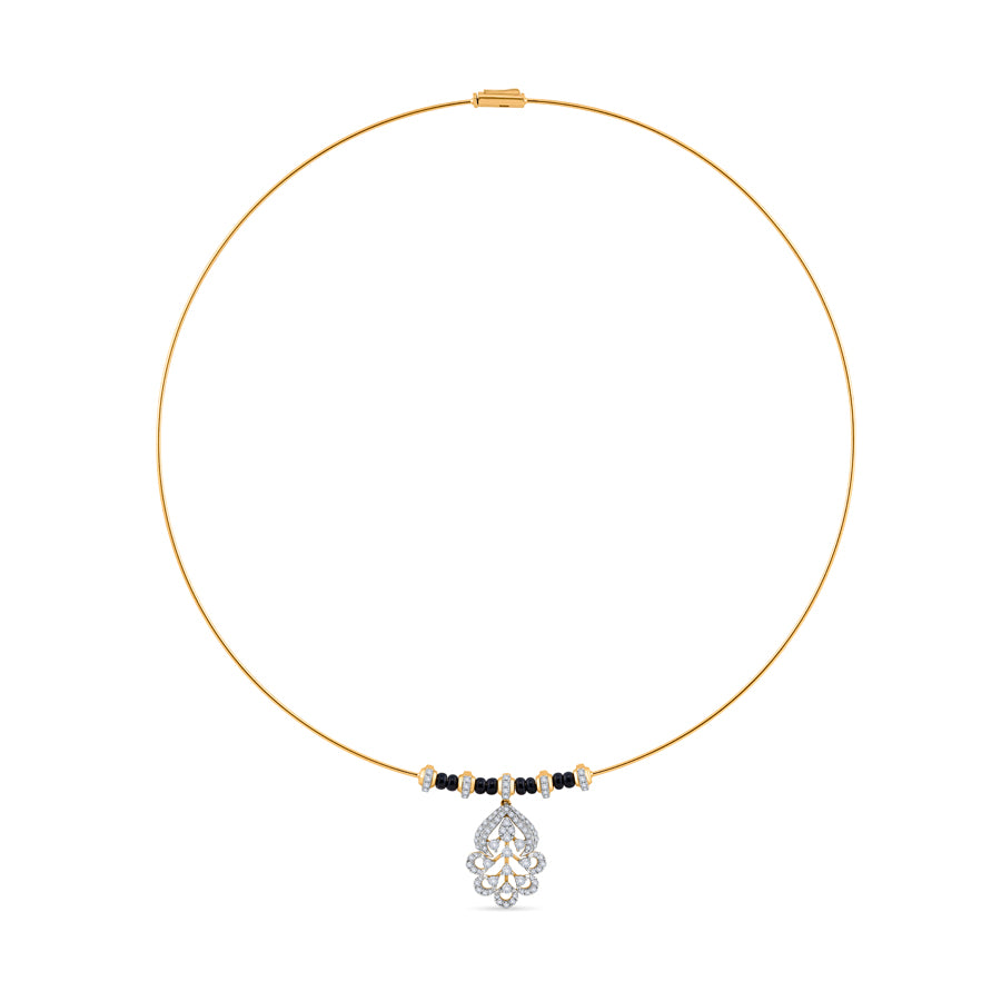 Vintage Link Diamond Mangalsutra
