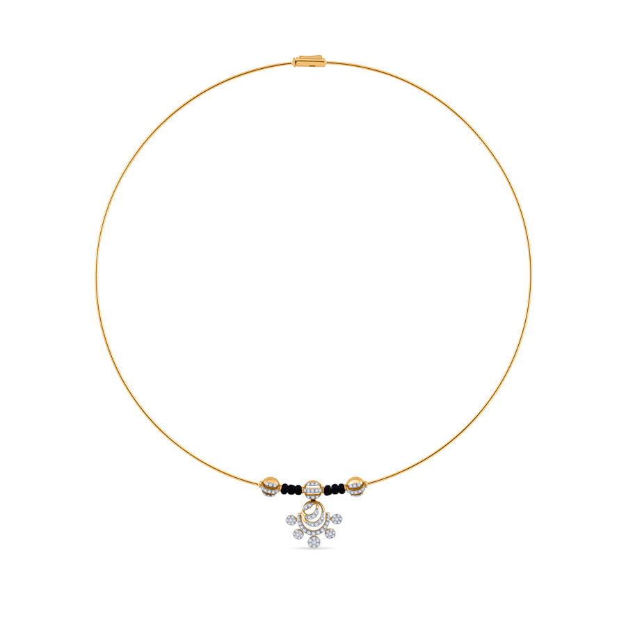 Dainty Core Diamond Mangalsutra