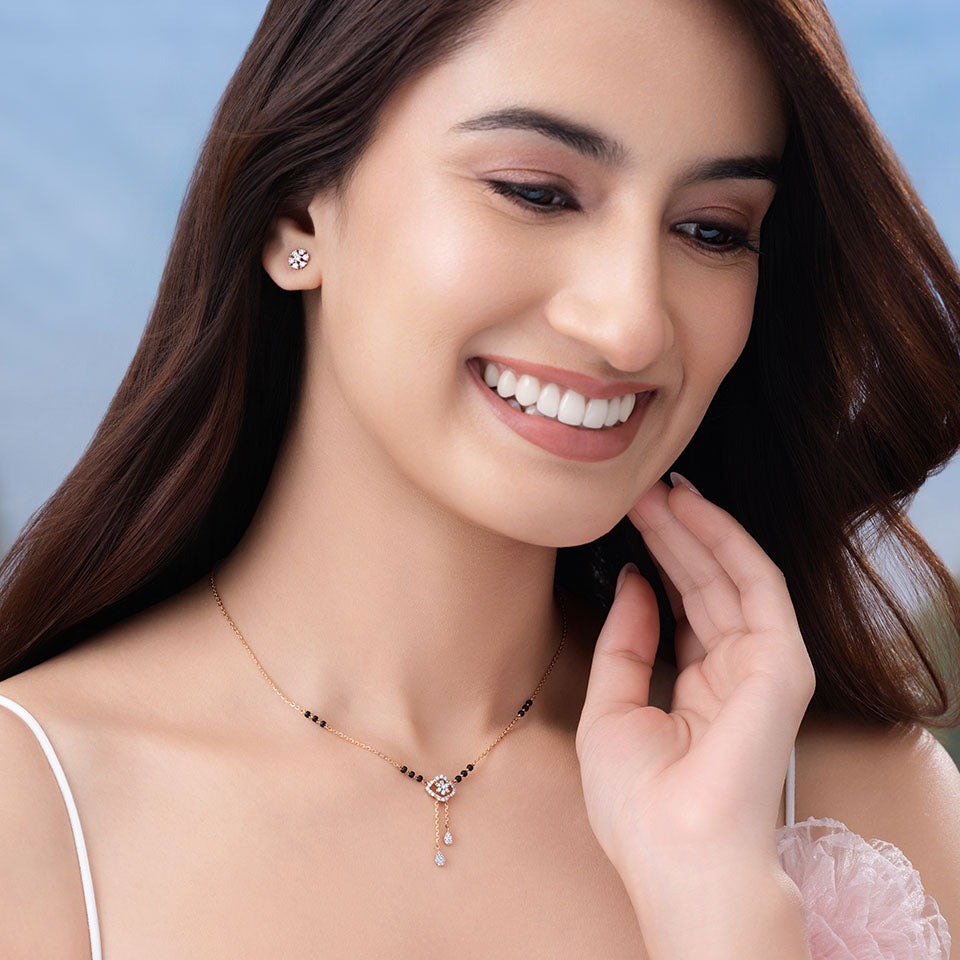 Subtle Elegance Diamond Mangalsutra