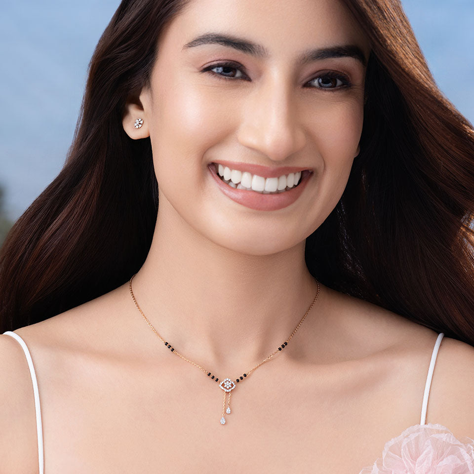 Subtle Elegance Diamond Mangalsutra
