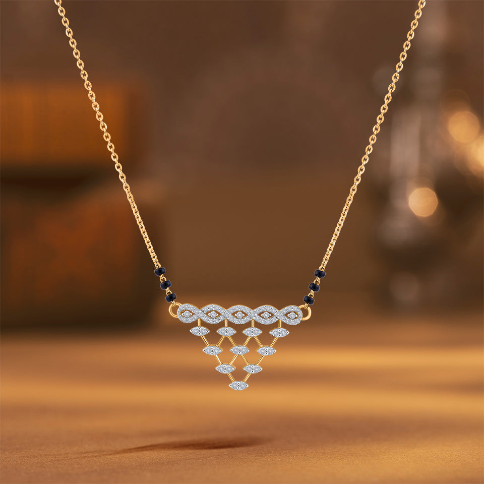 Saraswati Diamond Mangalsutra