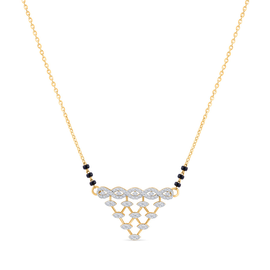 Saraswati Diamond Mangalsutra