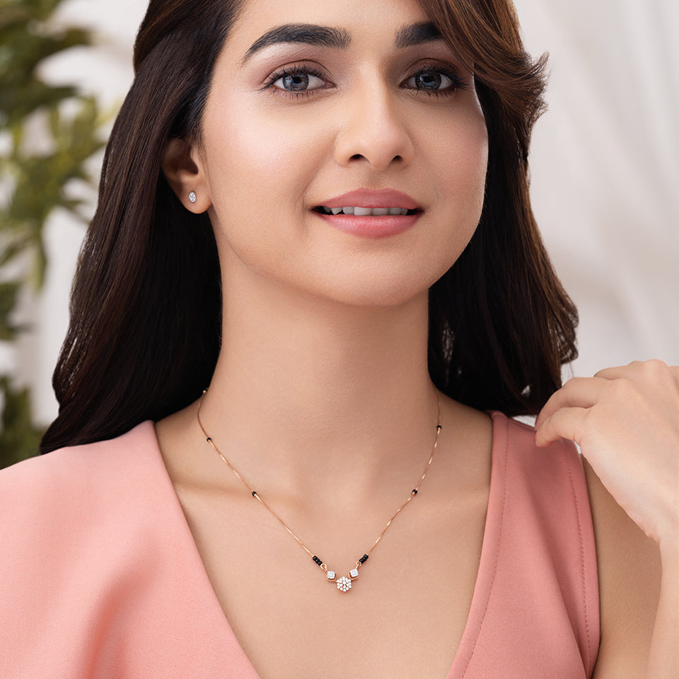 Meadow Prism Diamond Mangalsutra