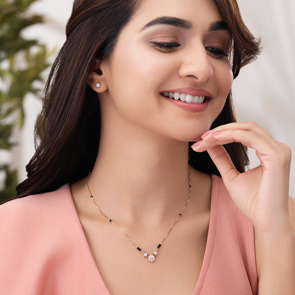 Meadow Prism Diamond Mangalsutra