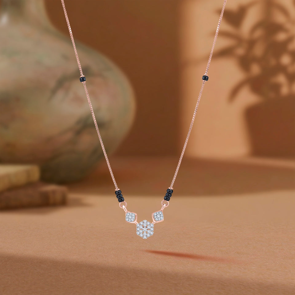 Meadow Prism Diamond Mangalsutra
