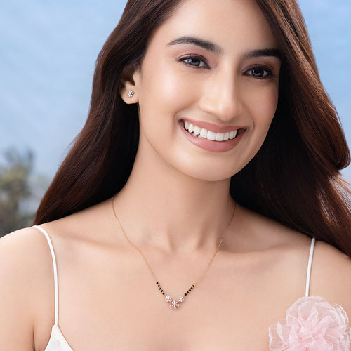 Blooming Bouquet Diamond Mangalsutra
